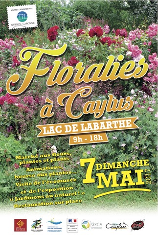 Illustration pour « Les Floralies de Caylus »